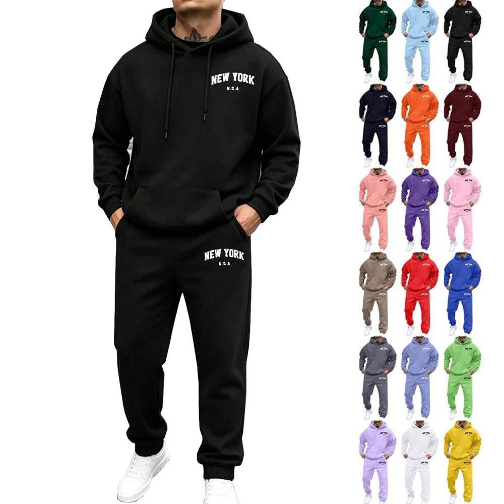 Men'S Fashion New York - Felpa da uomo con stampa New