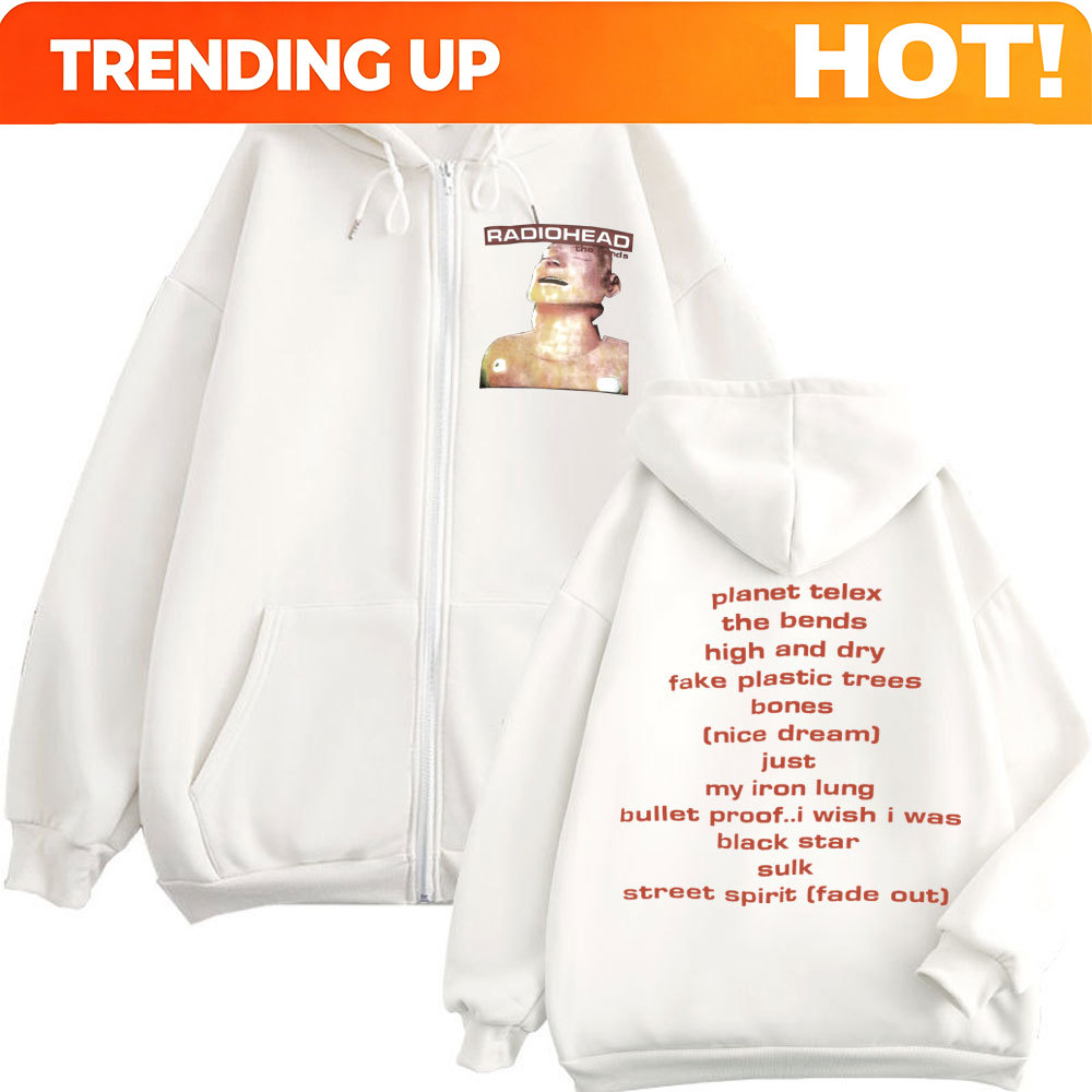 Mens Fashion Zip Up Hoodies - Felpa con cappuccio con cerniera Rock