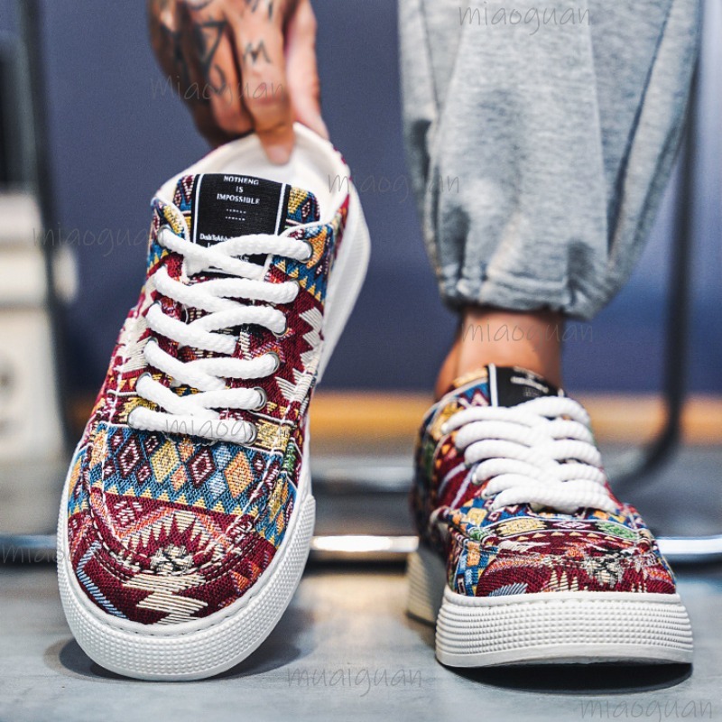 Mens Fashion Trainers - Scarpe di Tela alla Moda per