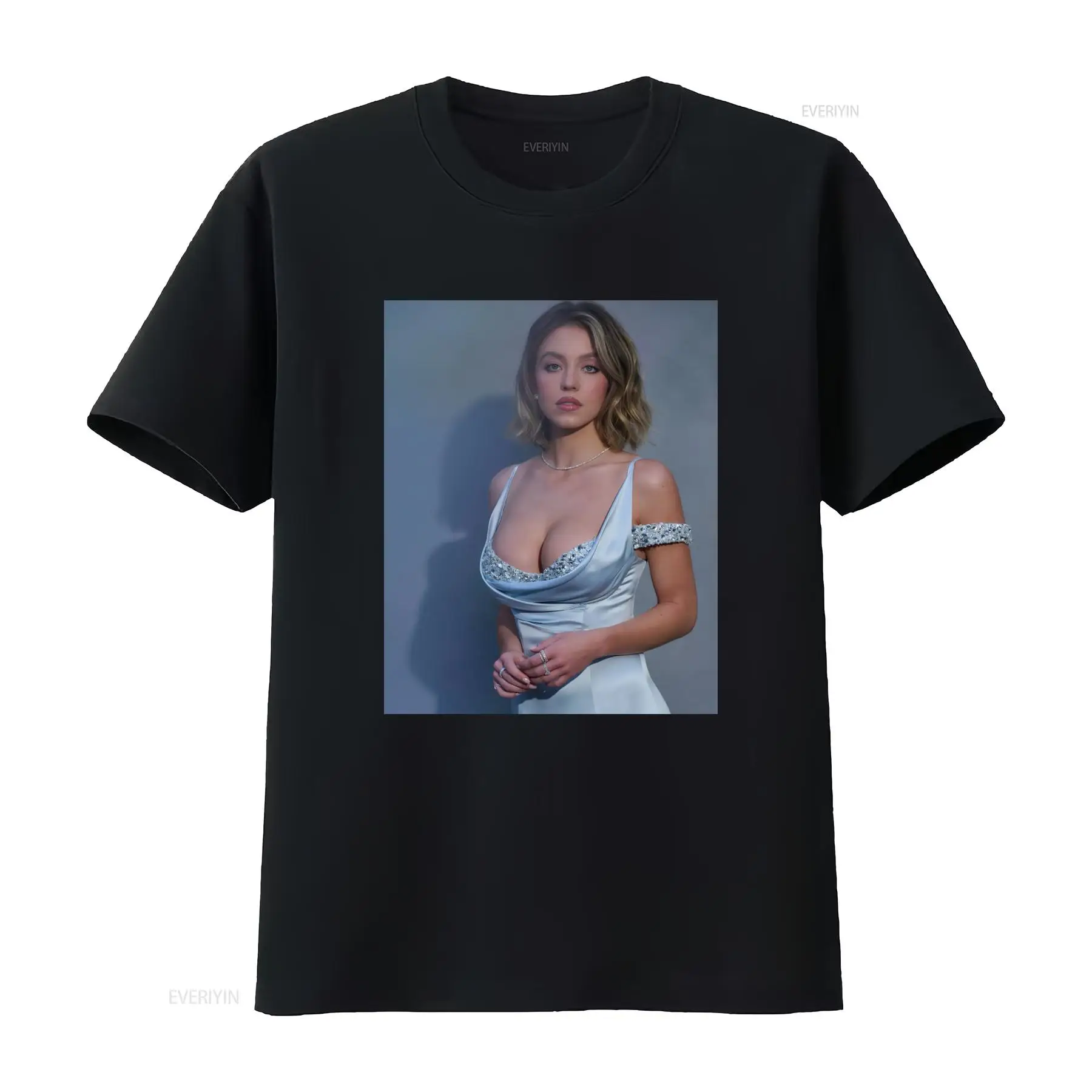 Men'S Fashion Sydney - T-shirt ispirata a Sydney Sweeney, stampa