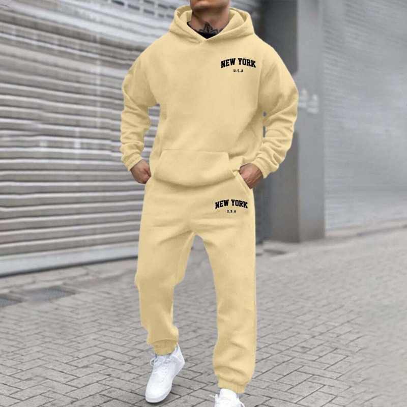 Felpa da uomo con stampa New Y - Men'S Fashion New York recensione e prezzo