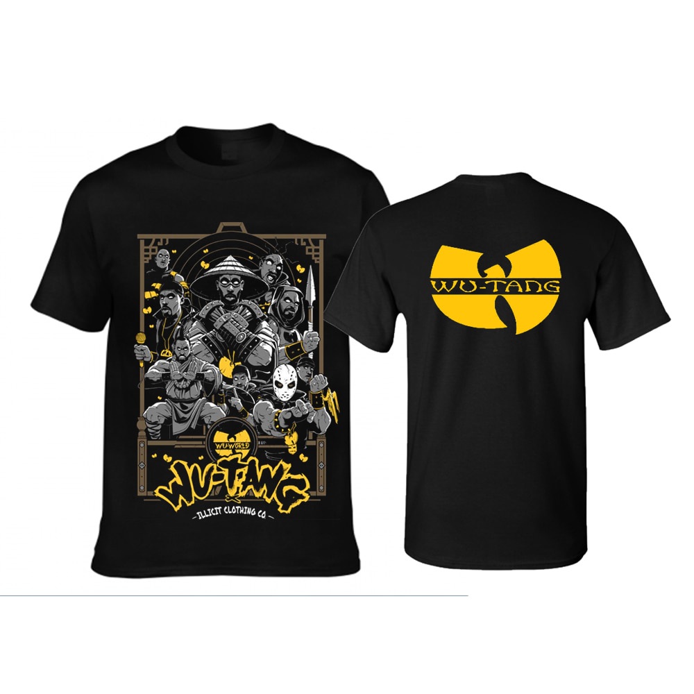 T-shirt Stampata WU-TANG Clan  - Poster Men Fashion recensione e prezzo