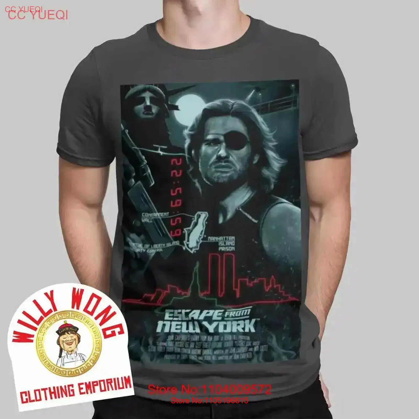 Fuga dalla New York T Shirt Fi - Men'S Fashion New York recensione e prezzo