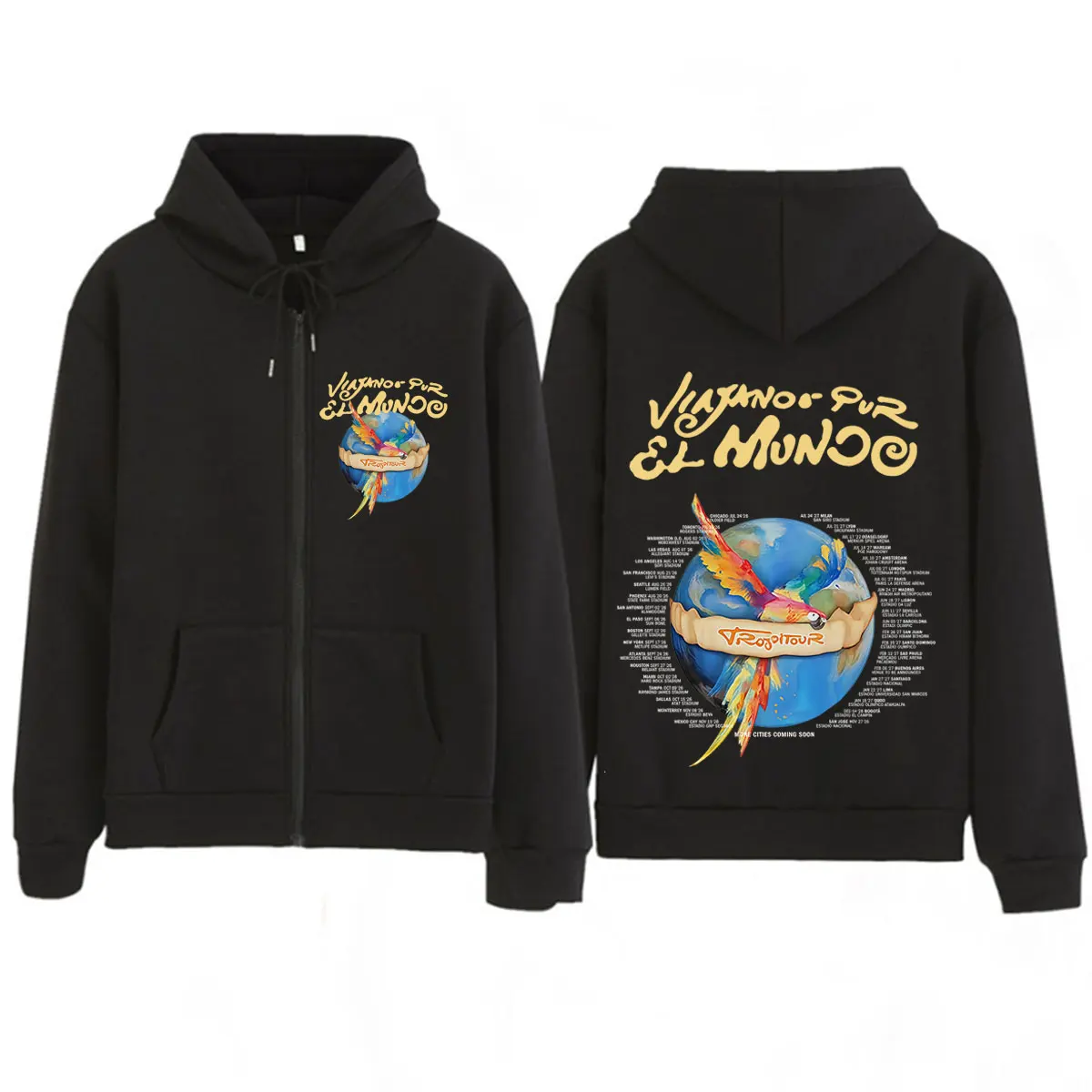 Felpa con cappuccio e cerniera - Mens Fashion Zip Up Hoodies recensione e prezzo