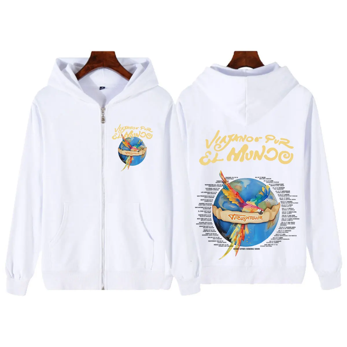 Felpa con cappuccio e cerniera - Mens Fashion Zip Up Hoodies recensione e prezzo